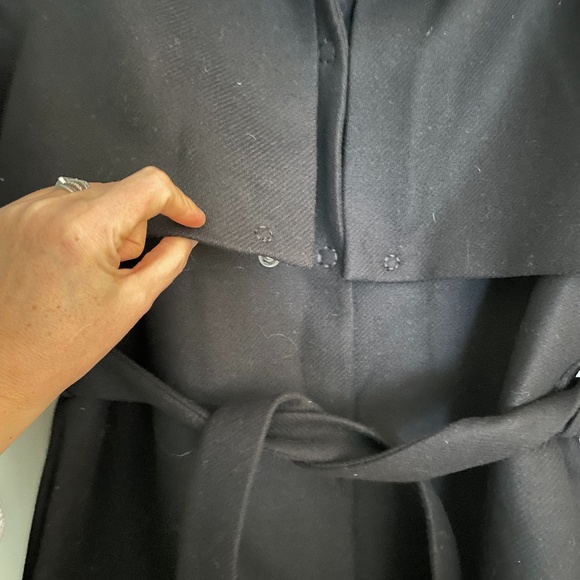 AND OTHER STORIES wool coat, black - Picture 2 of 6